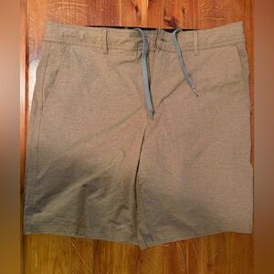 Goodfellow & Co Tan Shorts with Black Waistband